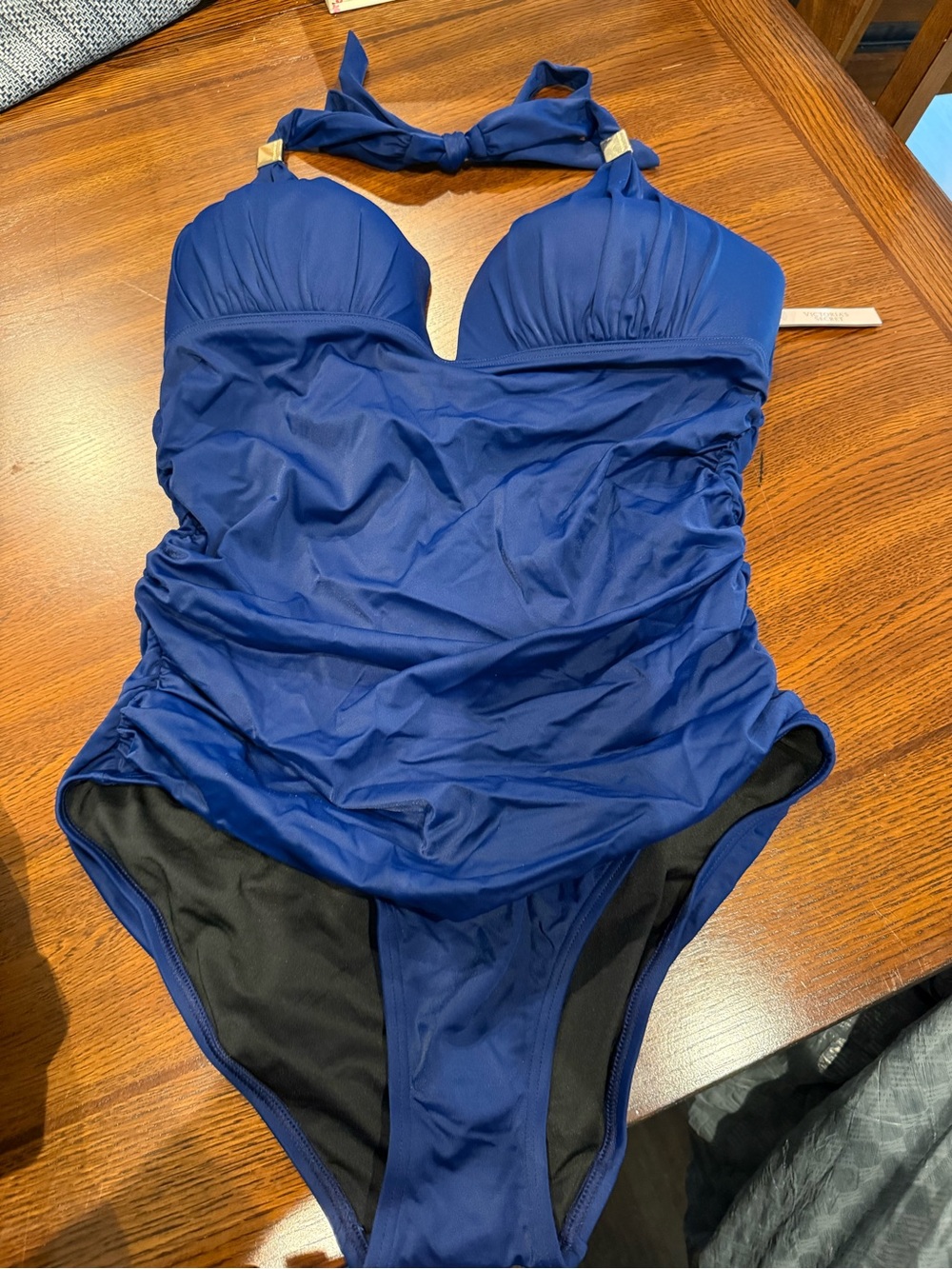 Victoria Secret Navy Blue One-Piece Swimsuit